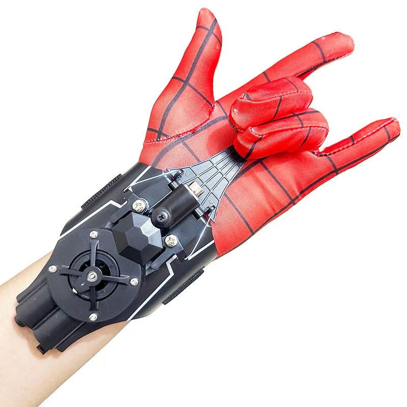 2024 New Spider Man Web Shooters Wrist Launcher Shooters Hot Peter Parker Cosplay Props Shooting Device Toy Set Boy Toy Gift