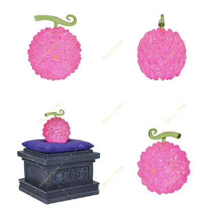22 Styles One Piece Devil Fruit Figuer GK Eustass Kid Magnet Magnet Kaidou Fish Fish Luffy Gum Gum Fruit Collectible Model Toys