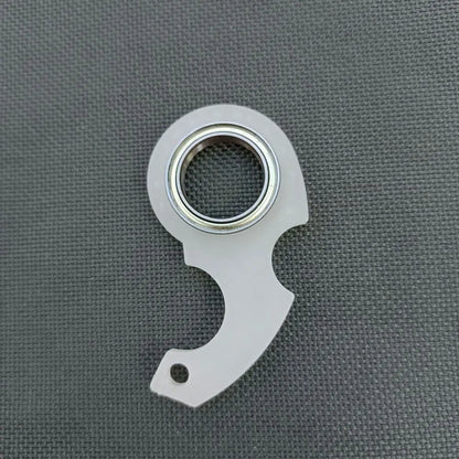 Alivia el aburrimiento Llavero Fidget Spinner Anti-Ansiedad Noctilucente Llavero Giratorio con Punta de Dedo Ligero Creativo