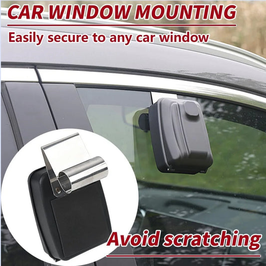 Portable Car Window Hanging Antitheft Code Key Box With 12Digits Code Waterproof Anti-theft Key Safe For Office Home Outdoor Use