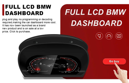 2024 New ID6 ID7 ID8 UI 12.3inc Android System Wireless Carplay AUTO For BMW 5Series F10 F11 CIC NBT Car Video Players GPS NAVI