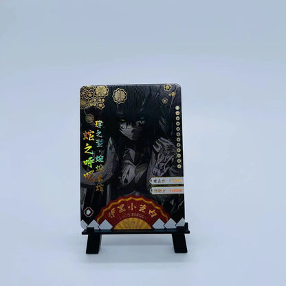 Anime Demon Slayer Kamado Nezuko Agatsuma Zenitsu Douma Akaza Sp Ssp Card Game Collection Rare Card Boy Birthday Present