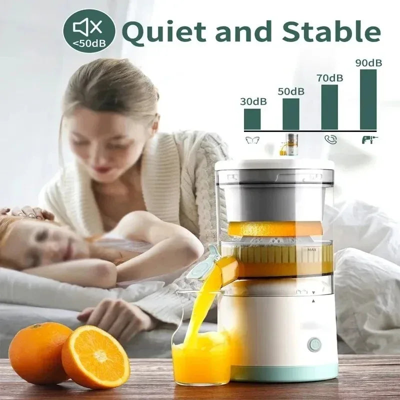 7.4V High Power Portable Electric Juicer Wireless Orange Juicer USB Rechargeable Electric Slow Juicers Household Kitchen Tools