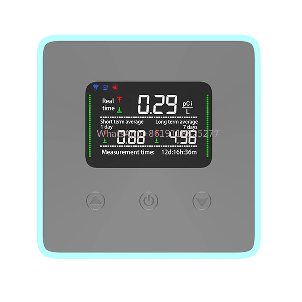 Portable Air soil water radon detector granite basements Radon Detector ceramic marble tile monitor Gas Detectors Smart Radon t