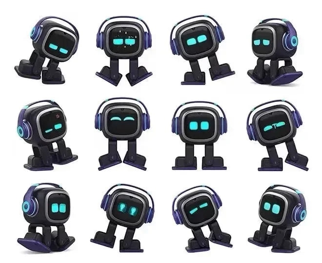 Smart Emo Robot Intelligent Emotional Voice Emopet Interaction Accompany Ai Children's Electronic Emo Pet Desktop Decoration Toy
