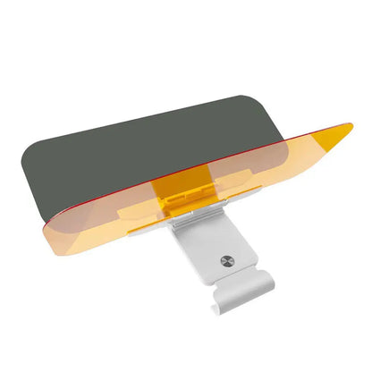 AMPrime Miroir pare-soleil anti-feux de route pour voiture, miroir anti-éblouissement, lunettes de conducteur, pare-soleil à bouton à double usage jour et nuit