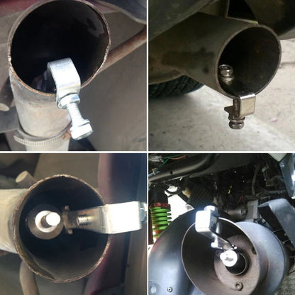 Aluminum Alloy Car Roar Maker Turbo Sound Whistle Universal Turbo Exhaust Whistle Sound Booster Blow Off for Car Styling Tunning