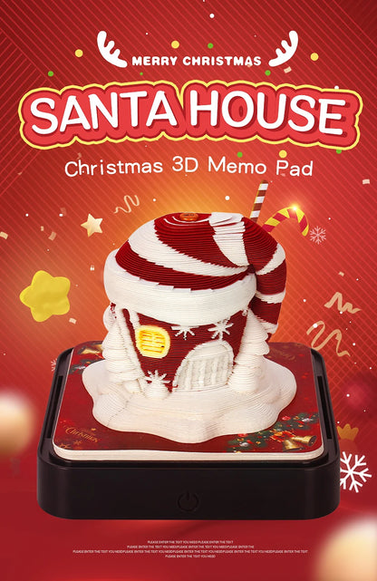 Table Calendar Tear Off Sticky Note Omoshiroi Block Custom 3D Memo Pad Notepad Christmas Funny Novelty Gifts For Children Kids