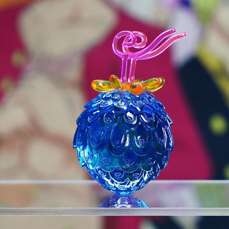 22 Styles One Piece Devil Fruit Figuer GK Eustass Kid Magnet Magnet Kaidou Fish Fish Luffy Gum Gum Fruit Collectible Model Toys