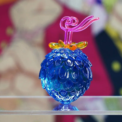 22 Styles One Piece Devil Fruit Figuer GK Eustass Kid Magnet Magnet Kaidou Fish Fish Luffy Gum Gum Fruit Collectible Model Toys