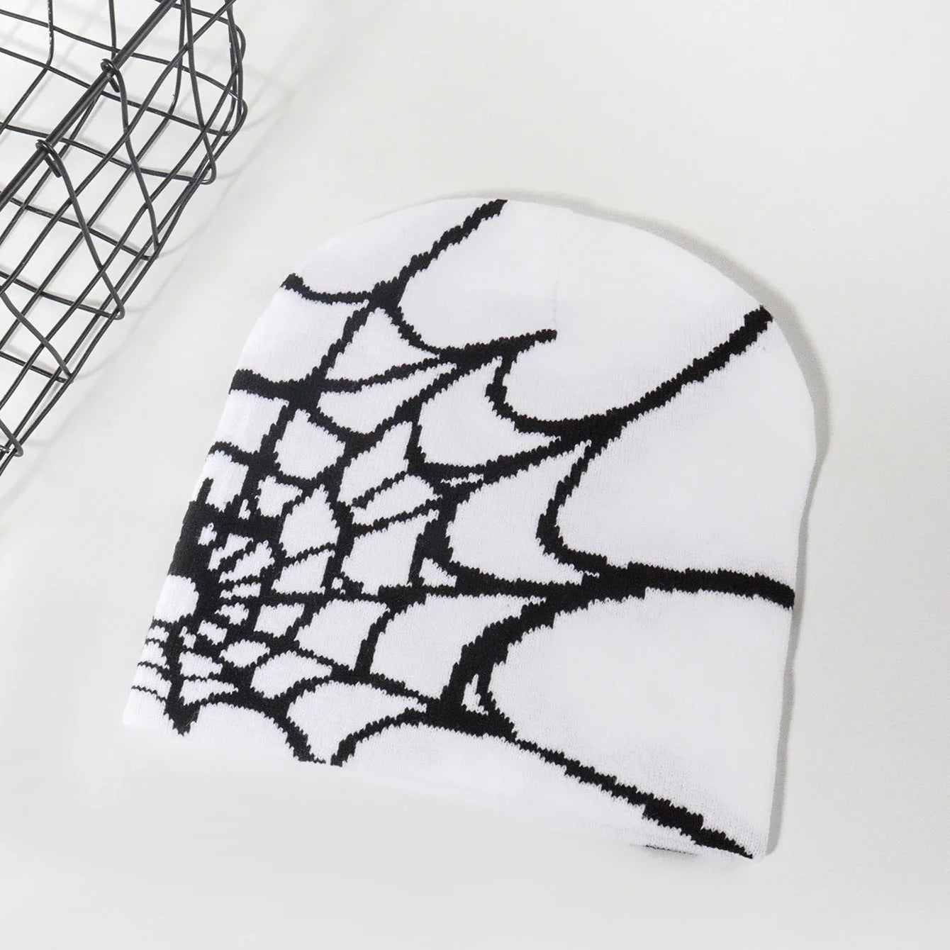Unisex Knitting Cap Spider Men Women Luxury Beanie Caps Y2k Warm Fashion Versatile Ins Pullover Hiphop Winter Bonnet