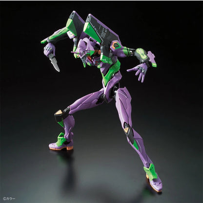Original Genuine RG EVANGELION UNIT-00 -01 -02 -03 -04 -06 -08 Bandai Anime Model Toys Action Figure Gifts Collectible Ornaments