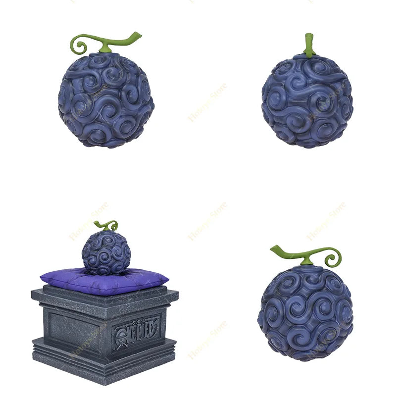 22 Styles One Piece Devil Fruit Figuer GK Eustass Kid Magnet Magnet Kaidou Fish Fish Luffy Gum Gum Fruit Collectible Model Toys