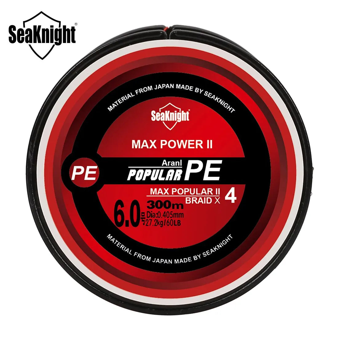 SeaKnight TriPoseidon Series 4 Strands Multifilament Fishing Line 300M PE Braided Line Smooth Carp Fishing 15lb 20lb 25lb 30lb