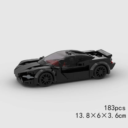Racing Car City Speed Champions Sports Model Building Blocks DIY Bricks MOC Toy Classic Rally Super Racers Vehicle f1 technique