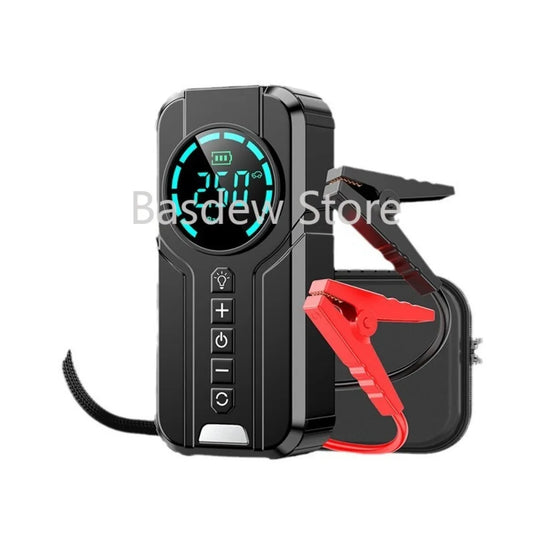 Car emergency starting power supply, inflation pump integrated power supply, multi-functional portable battery ignition