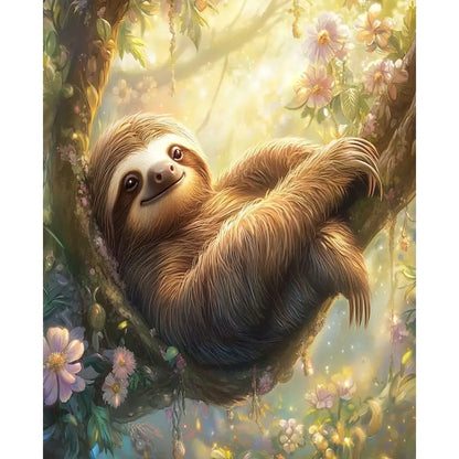 RUOPOTY-Paint By Adult Numbers Animal Color Abstract Crafts Supplies Adults Paintings On Number Picture Drawing Home Decoration