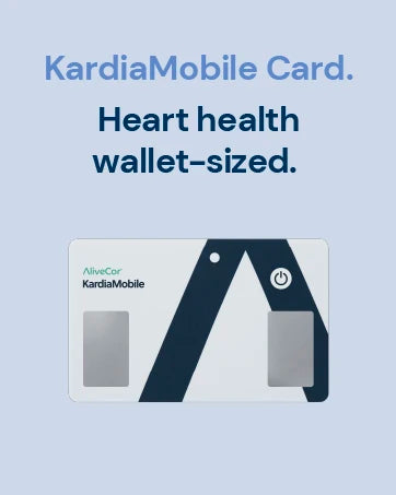 1-Lead Personal EKG Monitor  Record at Home  Detects AFib & Irregular Arrhythmias  Easy Results in 30 Seconds