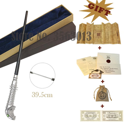 27 Kinds Wands with Map Letter 2 Tickets Necklace Cloth Bag and orginal Box