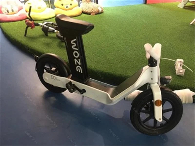 2024 New Women's Electric Bike For Adults 48v 350w Mobility Scooters For Travel With Baby Seat Mimi Velo Bicycle