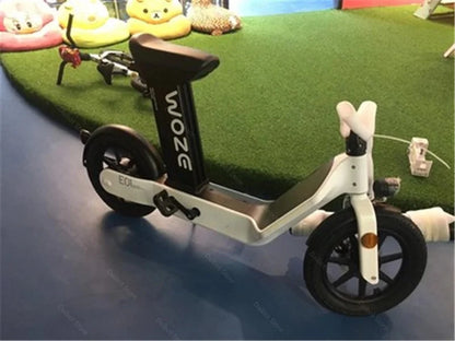 2024 New Women's Electric Bike For Adults 48v 350w Mobility Scooters For Travel With Baby Seat Mimi Velo Bicycle