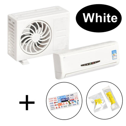 Air Conditioning Car Air Conditioner Shape Model Dashboard Ornaments Solar Powered Air Vent Clip Vehicle Decoration