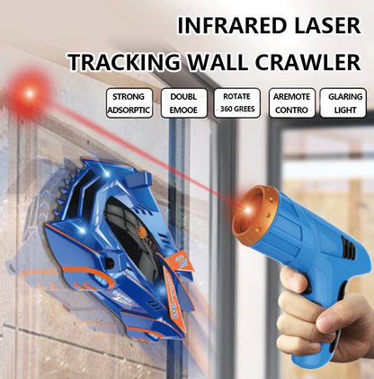 RC Car Stunt Infrared Laser Tracking Wall Ceiling Climbing Vehicle Toys For Children Remote Control Cars Follow Light Gifts boys