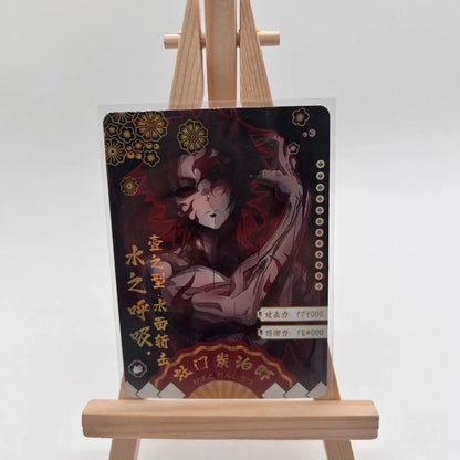 Anime Demon Slayer Kamado Nezuko Agatsuma Zenitsu Douma Akaza Sp Ssp Card Game Collection Rare Card Boy Birthday Present