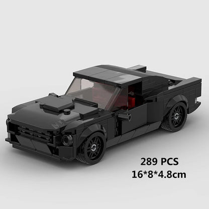 Racing Car City Speed Champions Sports Model Building Blocks DIY Bricks MOC Toy Classic Rally Super Racers Vehicle f1 technique