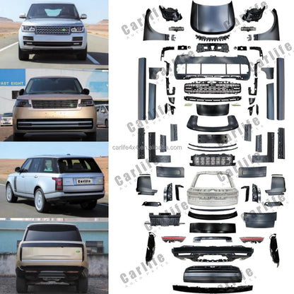 Kit de carrocería de la mejor calidad con parachoques de capó para Land Rover Range Rover vogue L405 2013-2017 facelift a 2023.