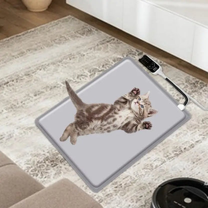 Pet Heating Pad Electrical Mat Cat Dog Waterproof Heating Pad Indoor Animals Even Heating Beddings For Cold Weather Warm Keeping
