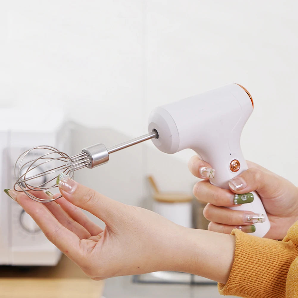 800W High Power Electric Food Mixer Dough Blender Egg Beater Spiral Whisk Cream Mixer For Household Kitchen Cooking Tools