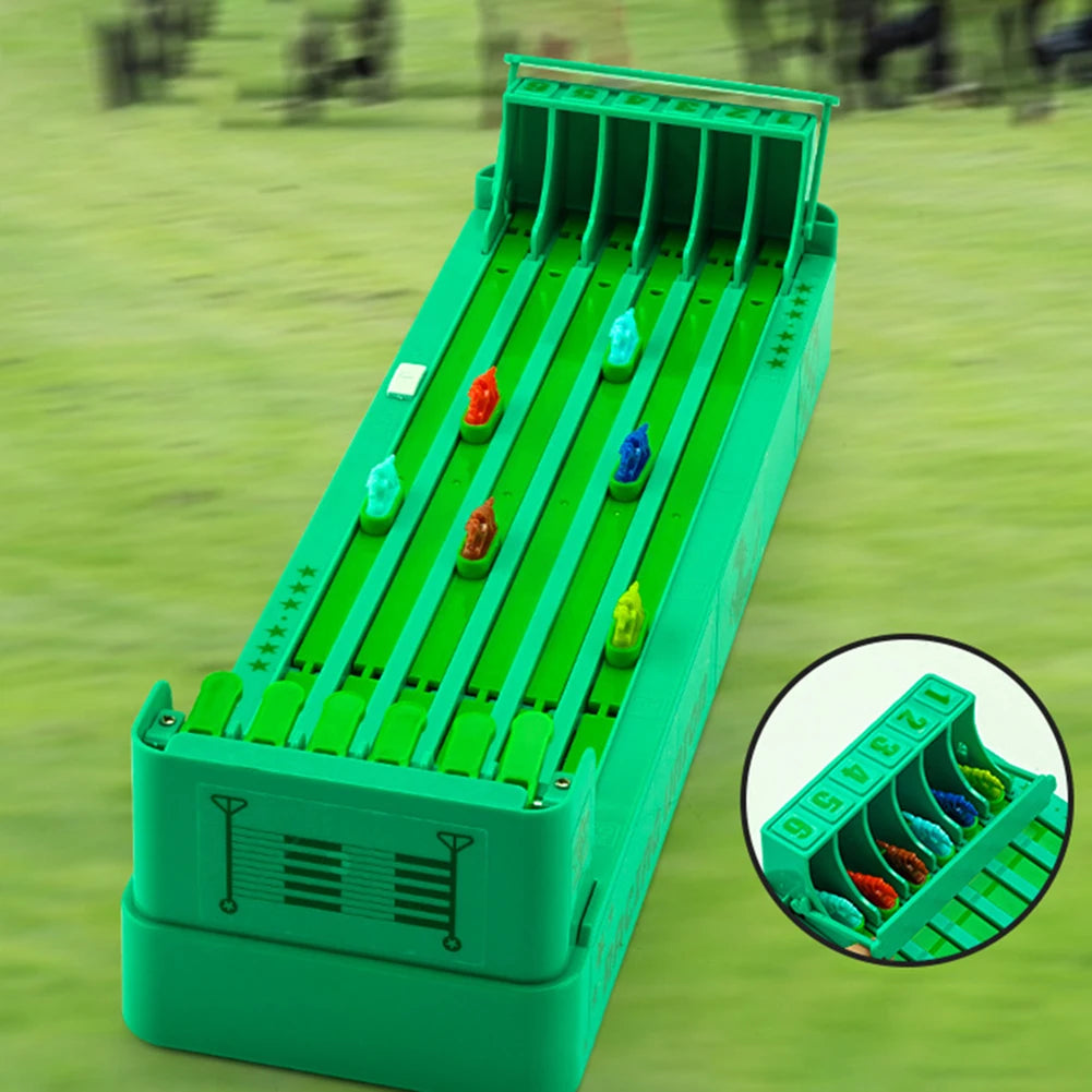 Tabletop Horse Racing Game Easy To Set Up Mini Table Game For Gatherings