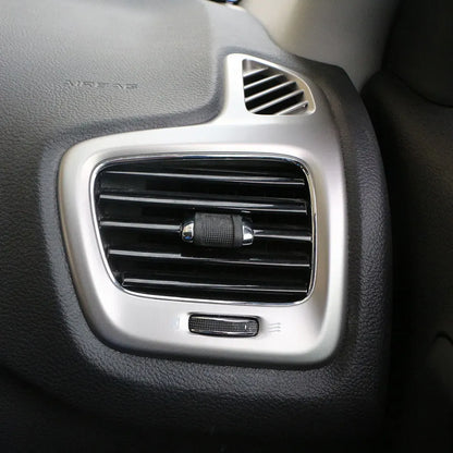 1m DIY Air Conditioner Outlet Decorative Strip AC Vent U Shape Moulding Trim Decor Protector Strips Car Accessories
