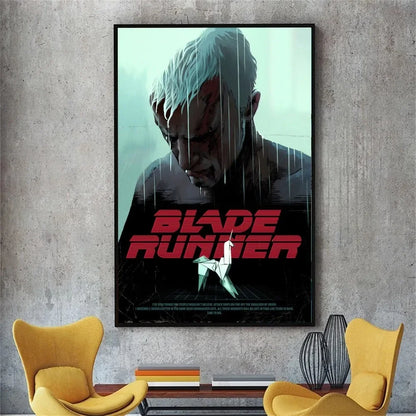 Blade Runner 2049 Movie Poster No Framed Poster Kraft Club Bar Paper Vintage Poster Wall Art Painting Bedroom Study Stickers