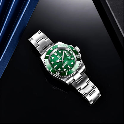 PAGANI DESIGN Men Automatic Mechanical Watches Luxury Sport Dive Clock NH35 Auto Date Sapphire 40MM Watch For Men reloj hombre
