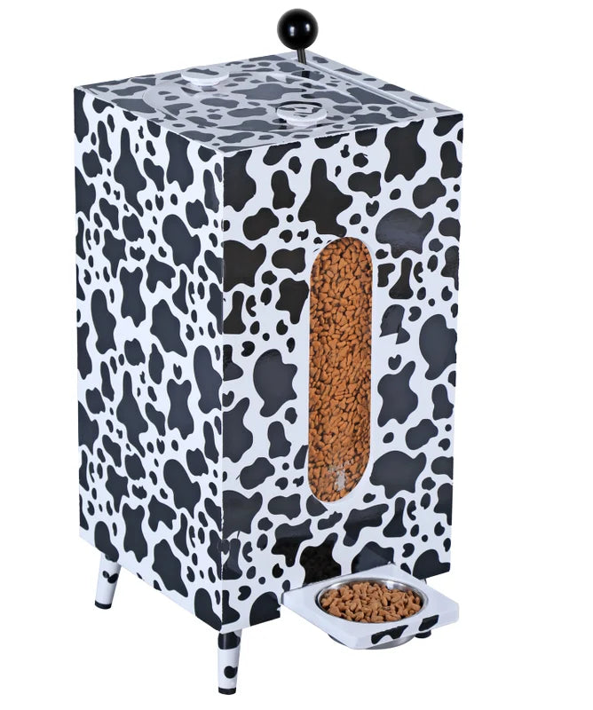 2024 New Wooden Cat and Dog Food Bowls Home Pet Feeder with Storage and Dispenser for Reptiles