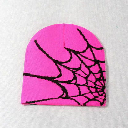 Gorro Y2k 2024 Otoño Invierno Gorros cálidos para mujer para hombre Gorro bordado de dibujos animados de moda Gorro con pompón de lana suave para hombre Hip Hop