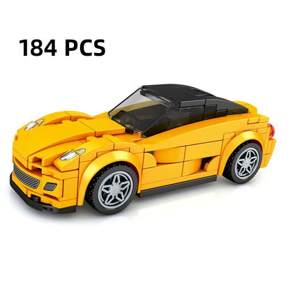 67 models City Racing Car Speed Champions Sports Building Blocks Bricks Classic Rally Super Racers F1 Great Vehicles kits toys