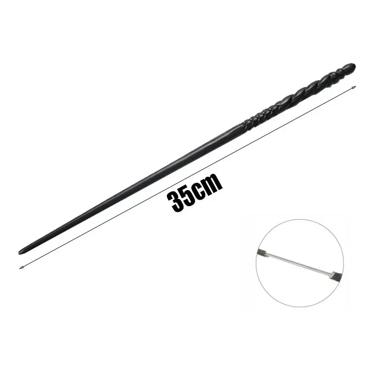 34-42cm Funny Magic Wands Resin Magic Wizard Wand Movie Dumbledore Snape Cosplay Props For Boys Girls Gift