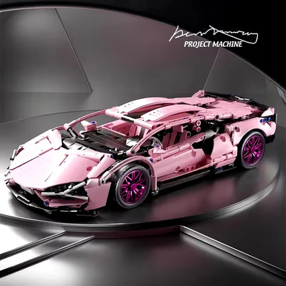Technology Toys High-Tech Super Sport 1:8 Racing Car Model Racing Compatible Buidling Bricks High-tech Children Christmas Gifts