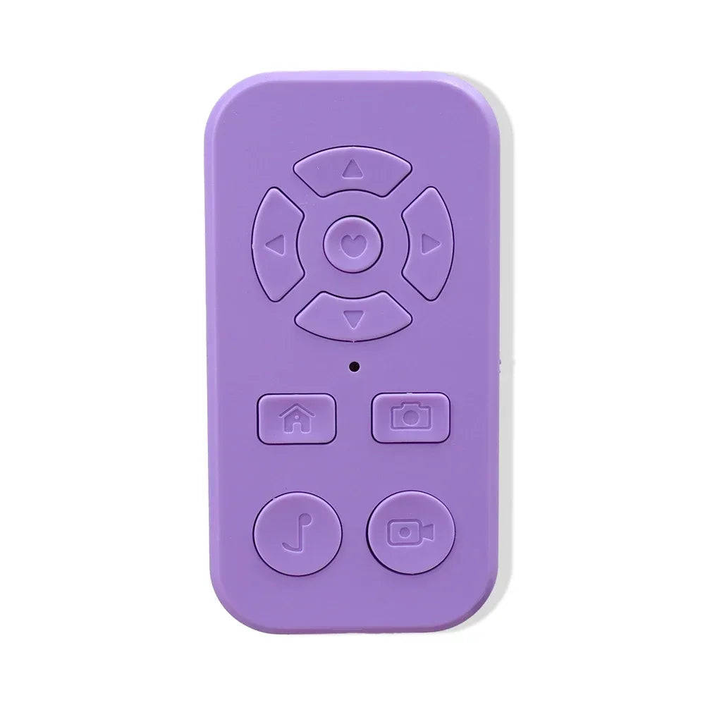Rechargeable Bluetooth Remote Control Protable Self-Timer Camera Stick Shutter Button Wireless Controller for IPhone Samsung