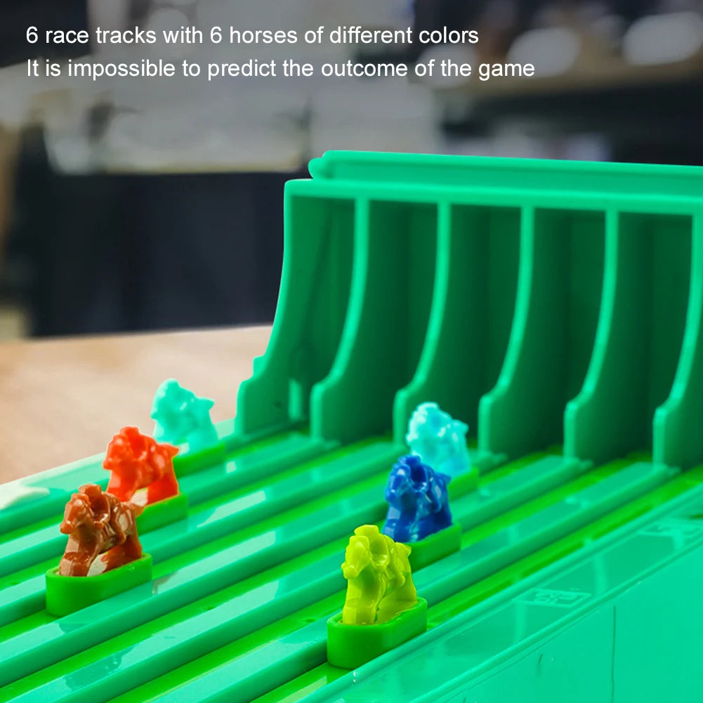 Tabletop Horse Racing Game Easy To Set Up Mini Table Game For Gatherings