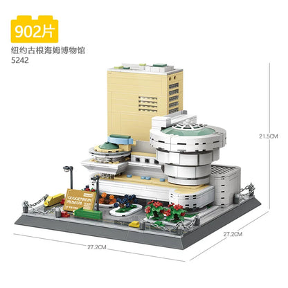 Wange Blocks World Architecture Building Bricks Castle Villa House Big Ben Church DIY Toys for Man Gifts Girl Adult Present