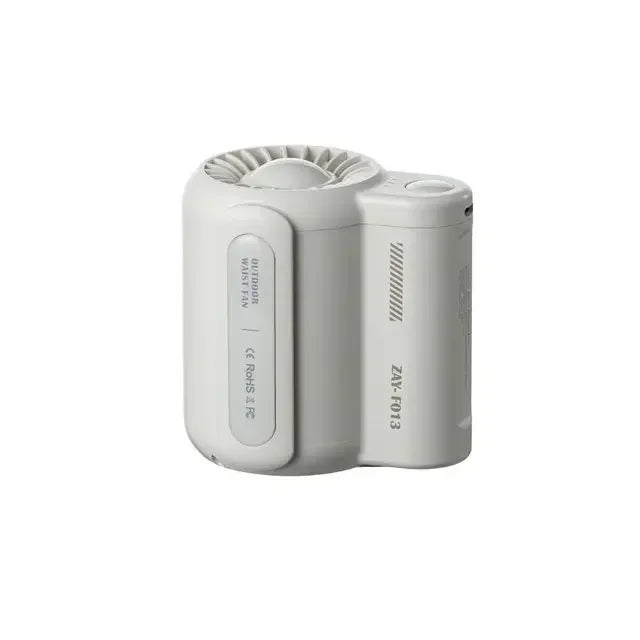 USB Fanless Fans Neck Portable Belt Fans Mini Cooling Fans Bladeless Rechargeable Wearable Air Cooler For Outdoor Sports Travel