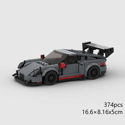 Racing Car City Speed Champions Sports Model Building Blocks DIY Bricks MOC Toy Classic Rally Super Racers Vehicle f1 technique