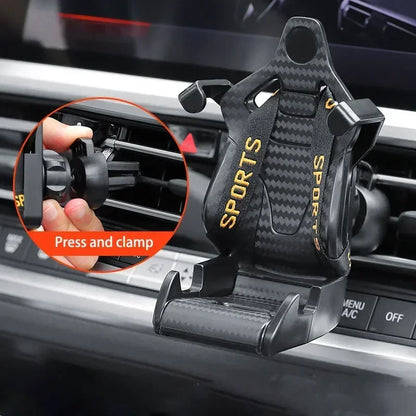Car 360° Phone Mount for Car Phone Holder Mount Clip Mount Phone Holder, Car Vent Phone Mount for Car Cellphone Stand Air Vent