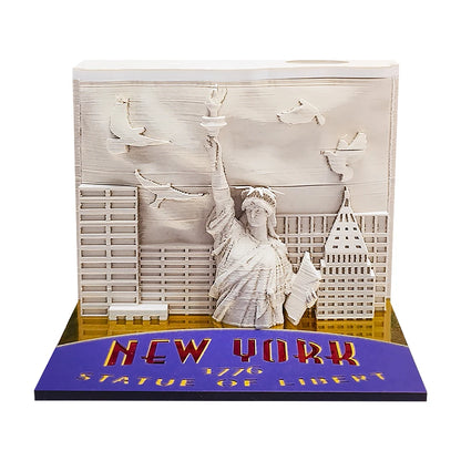 Table Calendar Tear Off Sticky Note Omoshiroi Block Custom 3D Memo Pad Notepad Christmas Funny Novelty Gifts For Children Kids