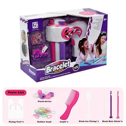 Automatic Hair BraiderElectric DIY Hair Weave Machine Twist Knitting Roll Twisted Braiding Hair Styling Tools Girl Gift