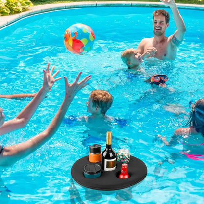 5 Holes Floating Drink Holder Hot Tub Drink Tray With Floating Tray For Pool Parties Beach Spa Hot Tub Drink Floaties Pool